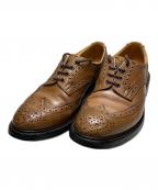Tricker'sトリッカーズ）の古着「BOURTONウィングチップシューズ」｜ブラウン