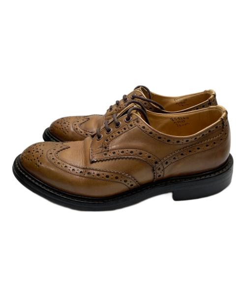 Tricker's（トリッカーズ）Tricker's (トリッカーズ) BOURTONウィングチップシューズ ブラウン サイズ:サイズ表記無しの古着・服飾アイテム