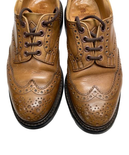 Tricker's（トリッカーズ）Tricker's (トリッカーズ) BOURTONウィングチップシューズ ブラウン サイズ:サイズ表記無しの古着・服飾アイテム