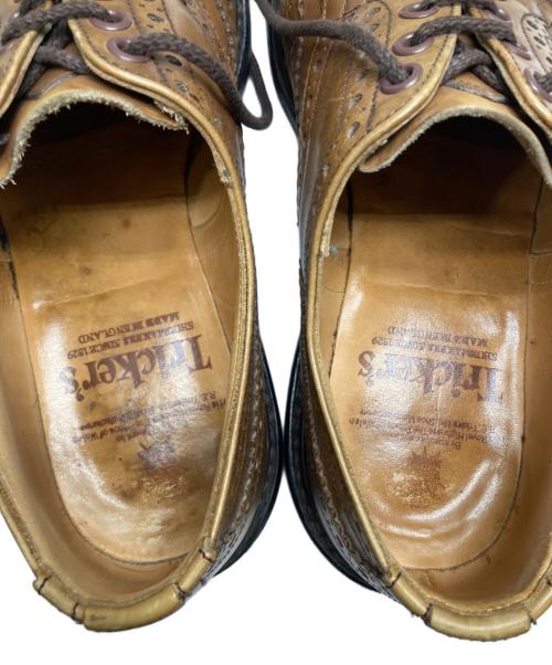 Tricker's（トリッカーズ）Tricker's (トリッカーズ) BOURTONウィングチップシューズ ブラウン サイズ:サイズ表記無しの古着・服飾アイテム