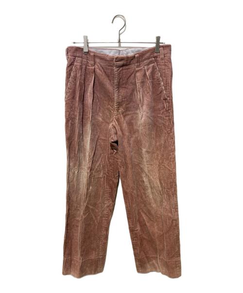 Christian Dior MONSIEUR（クリスチャンディオールムッシュ）Christian Dior MONSIEUR (クリスチャンディオールムッシュ) コーデュロイパンツ ピンク サイズ:SIZE 82の古着・服飾アイテム