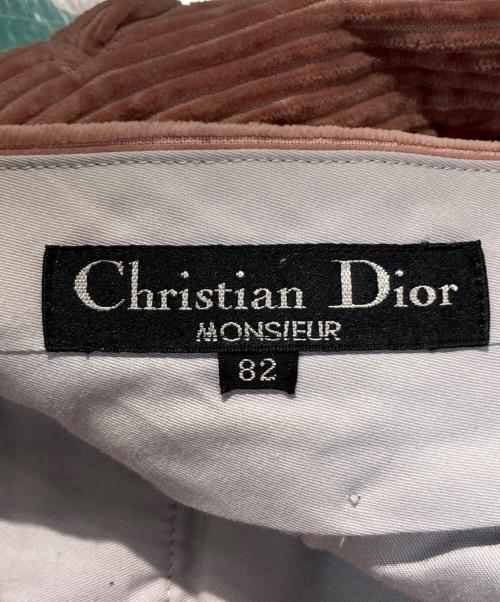 Christian Dior MONSIEUR（クリスチャンディオールムッシュ）Christian Dior MONSIEUR (クリスチャンディオールムッシュ) コーデュロイパンツ ピンク サイズ:SIZE 82の古着・服飾アイテム
