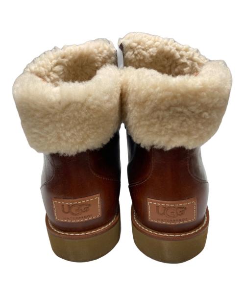 UGG（アグ）UGG (アグ) ボアブーツ ブラウン サイズ:24.0の古着・服飾アイテム
