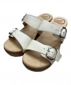 danskoダンスコ）の古着「クロッグサンダル」｜ベージュ