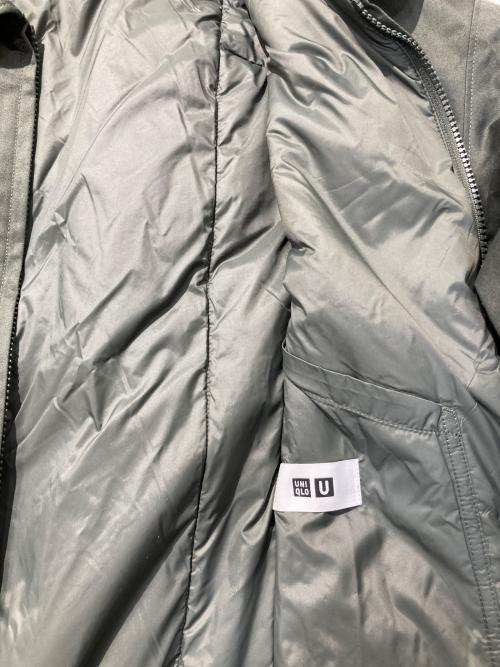 UNIQLO U（ユニクロ ユー）UNIQLO U (ユニクロ ユー) パフテックショートブルゾン オリーブ サイズ:XLの古着・服飾アイテム