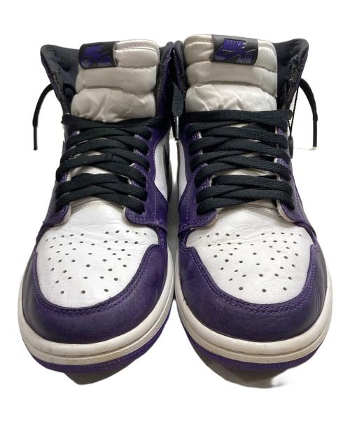 NIKE（ナイキ）NIKE (ナイキ) ハイカットスニーカー パープル サイズ:28.5cmの古着・服飾アイテム