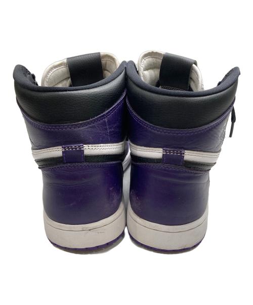 NIKE（ナイキ）NIKE (ナイキ) ハイカットスニーカー パープル サイズ:28.5cmの古着・服飾アイテム