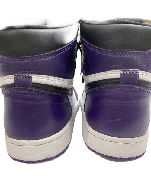 NIKE（ナイキ）NIKE (ナイキ) ハイカットスニーカー パープル サイズ:28.5cmの古着・服飾アイテム