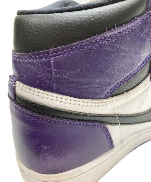 NIKE（ナイキ）NIKE (ナイキ) ハイカットスニーカー パープル サイズ:28.5cmの古着・服飾アイテム