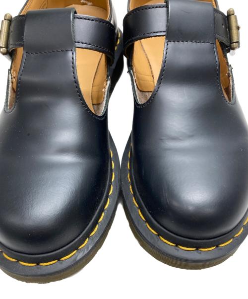 Dr.Martens（ドクターマーチン）Dr.Martens (ドクターマーチン) polley tバーシューズ ブラック サイズ:EU37の古着・服飾アイテム