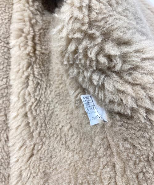 ZARA（ザラ）ZARA (ザラ) エコムートンジャケット ブラウン サイズ:Ⅿの古着・服飾アイテム