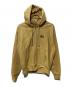 stussy（ステューシー）の古着「BASIC STUSSY ZIP HOODIE」｜ベージュ