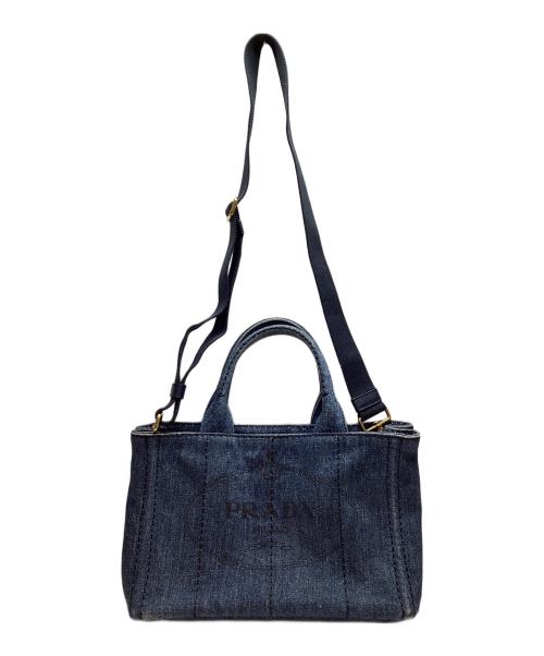 PRADA（プラダ）PRADA (プラダ) カナパトートバック インディゴの古着・服飾アイテム