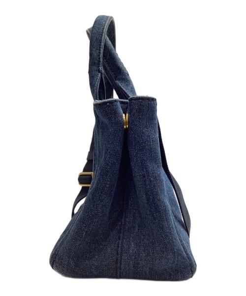 PRADA（プラダ）PRADA (プラダ) カナパトートバック インディゴの古着・服飾アイテム