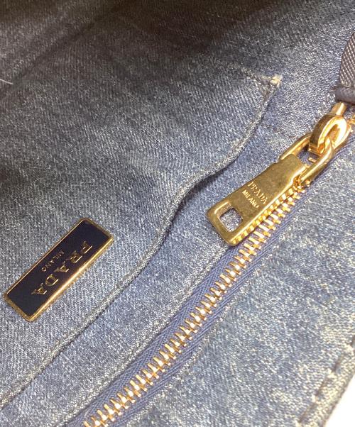 PRADA（プラダ）PRADA (プラダ) カナパトートバック インディゴの古着・服飾アイテム