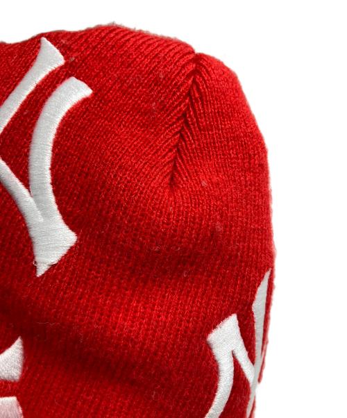 SUPREME（シュプリーム）SUPREME (シュプリーム) New Era (ニューエラ) New York Yankees Box Logo Beanie レッドの古着・服飾アイテム