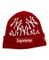 SUPREME（シュプリーム）の古着「New York Yankees Box Logo Beanie」｜レッド