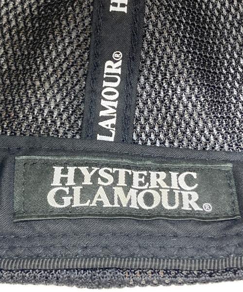Hysteric Glamour（ヒステリックグラマー）Hysteric Glamour (ヒステリックグラマー) GUITAR GIRL メッシュキャップ ブラックの古着・服飾アイテム