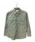 MADISON BLUE（マディソンブルー）の古着「ミリタリーシャツ」｜黄緑