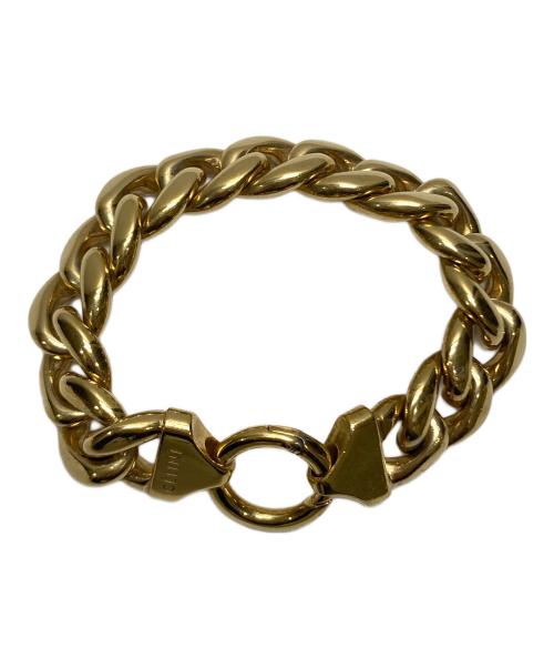 CELINE（セリーヌ）CELINE (セリーヌ) チェーンブレスレット ゴールドの古着・服飾アイテム