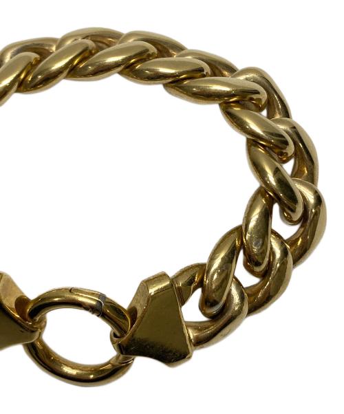 CELINE（セリーヌ）CELINE (セリーヌ) チェーンブレスレット ゴールドの古着・服飾アイテム