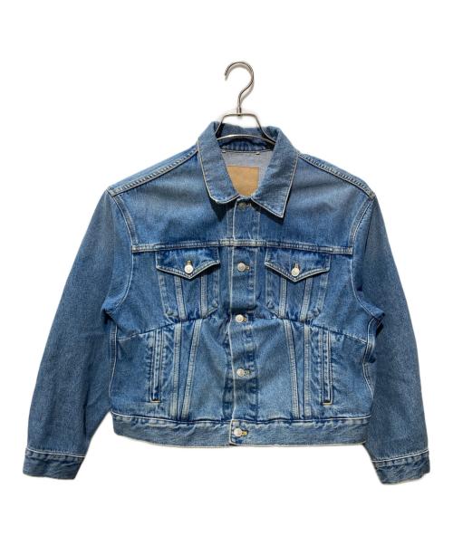 BALENCIAGA（バレンシアガ）BALENCIAGA (バレンシアガ) 再構築スウイングデニムジャケット インディゴ サイズ:SIZE34の古着・服飾アイテム