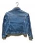 BALENCIAGA (バレンシアガ) 再構築スウイングデニムジャケット インディゴ サイズ:SIZE34：27000円