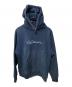 SUPREME（シュプリーム）の古着「Classic Script Hooded Sweatshirt」｜ネイビー