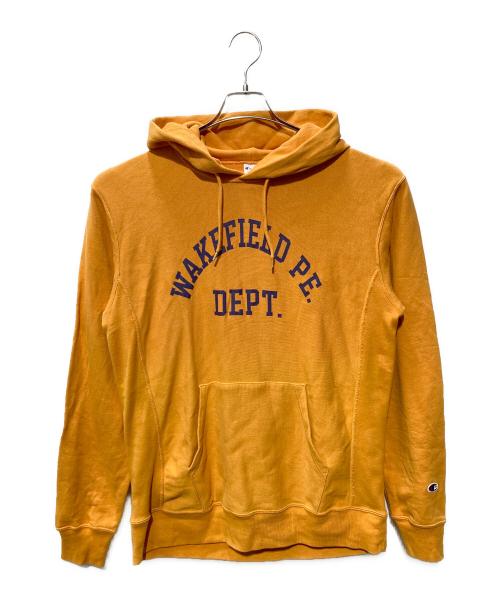 Champion REVERSE WEAVE（チャンピオン リバース ウィーブ）Champion REVERSE WEAVE (チャンピオン リバース ウィーブ) パーカー イエロー サイズ:ＸＬの古着・服飾アイテム