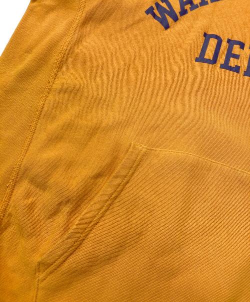 Champion REVERSE WEAVE（チャンピオン リバース ウィーブ）Champion REVERSE WEAVE (チャンピオン リバース ウィーブ) パーカー イエロー サイズ:ＸＬの古着・服飾アイテム