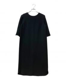MUSE（ミューズ）の古着「トリアセジョーゼット ワンピース」｜ブラック