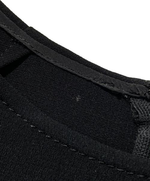 MUSE（ミューズ）MUSE (ミューズ) トリアセジョーゼット ワンピース ブラック サイズ:Ⅿの古着・服飾アイテム