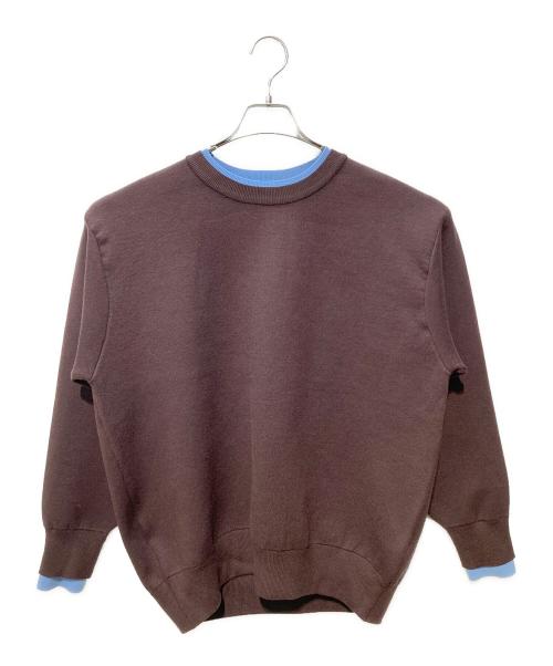 FREAK'S STORE（フリークスストア）FREAK'S STORE (フリークスストア) ニット ブラウン サイズ:FREEの古着・服飾アイテム