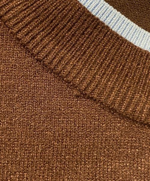 FREAK'S STORE（フリークスストア）FREAK'S STORE (フリークスストア) ニット ブラウン サイズ:FREEの古着・服飾アイテム