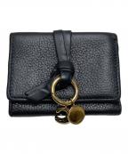 Chloeクロエ）の古着「3つ折り財布」｜ブラック