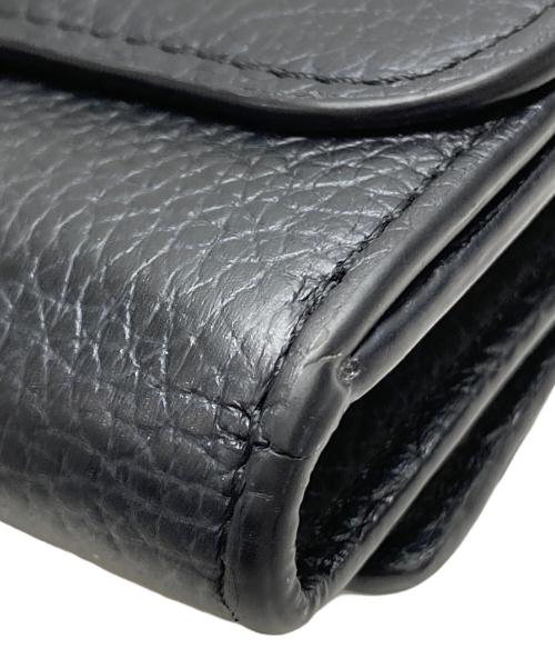 Chloe（クロエ）Chloe (クロエ) 3つ折り財布 ブラックの古着・服飾アイテム