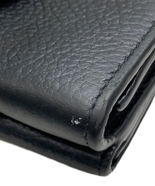 Chloe（クロエ）Chloe (クロエ) 3つ折り財布 ブラックの古着・服飾アイテム