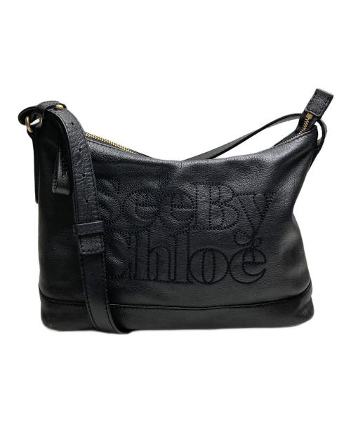SEE BY CHLOE（シーバイクロエ）SEE BY CHLOE (シーバイクロエ) ショルダーバッグ ブラックの古着・服飾アイテム
