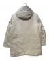 AIGLE (エーグル) 透湿防水 インサレーションフーデッドロングジャケット アイボリー サイズ:XL：10000円