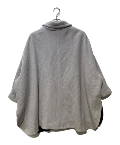 Lallia Mu（ラリア ムー）Lallia Mu (ラリア ムー) スタンドカラーコート グレー サイズ:SIZE　38の古着・服飾アイテム