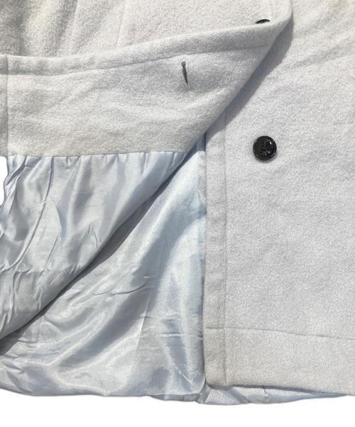 Lallia Mu（ラリア ムー）Lallia Mu (ラリア ムー) スタンドカラーコート グレー サイズ:SIZE　38の古着・服飾アイテム