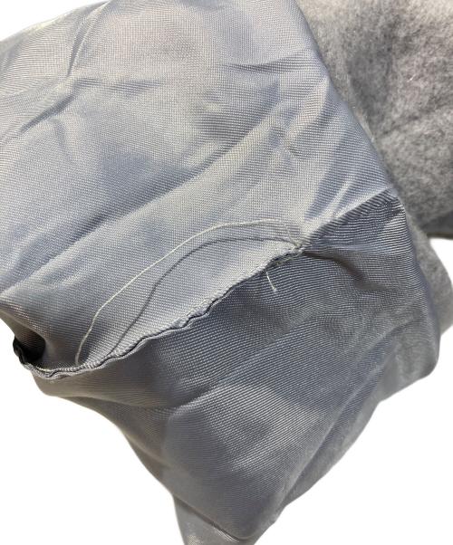 Lallia Mu（ラリア ムー）Lallia Mu (ラリア ムー) スタンドカラーコート グレー サイズ:SIZE　38の古着・服飾アイテム