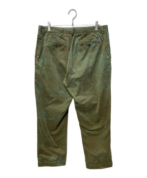 POLO RALPH LAUREN（ポロ・ラルフローレン）POLO RALPH LAUREN (ポロ・ラルフローレン) 加工チノパンツ グリーン サイズ:SIZE 40/32の古着・服飾アイテム