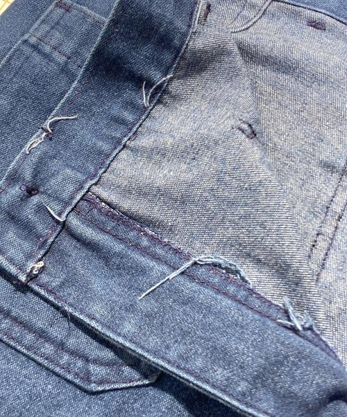 U'S NAVY（アメリカ海軍）U'S NAVY (アメリカ海軍) DENIM TYPE I インディゴ サイズ:35XLの古着・服飾アイテム