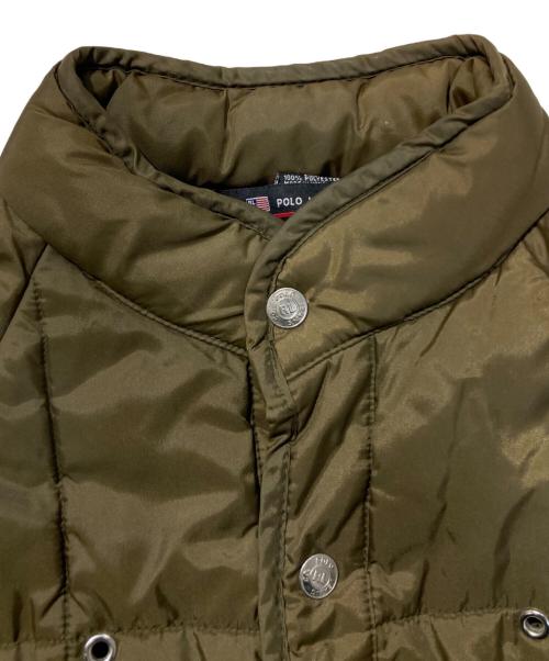 POLO JEANS CO.（ポロジーンズカンパニー）POLO JEANS CO. (ポロジーンズカンパニー) キルティングジャケット カーキ サイズ:Sの古着・服飾アイテム