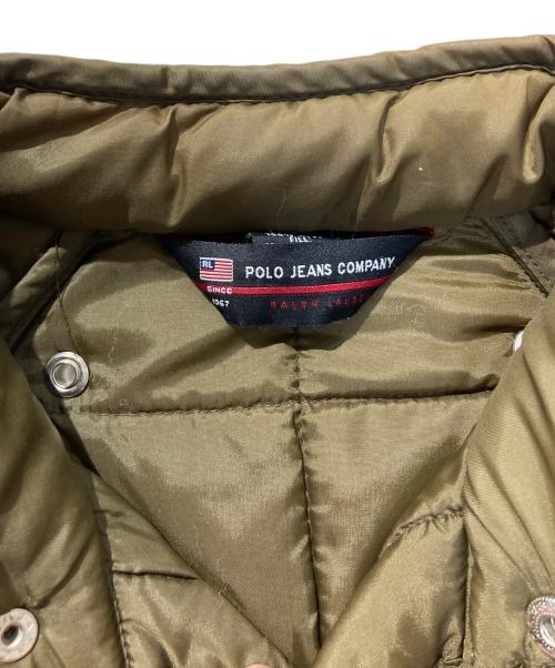POLO JEANS CO.（ポロジーンズカンパニー）POLO JEANS CO. (ポロジーンズカンパニー) キルティングジャケット カーキ サイズ:Sの古着・服飾アイテム