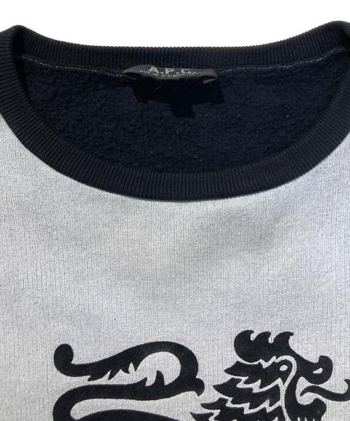 A.P.C.（アーペーセー）A.P.C. (アーペーセー) スウェット グレー サイズ:Mの古着・服飾アイテム