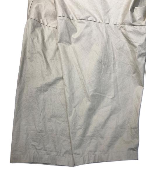 mizuiro-ind（ミズイロインド）mizuiro-ind (ミズイロインド) スタンドカラーワイドジャケット ベージュ サイズ:サイズ表記なしの古着・服飾アイテム