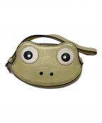 J&M DAVIDSONジェイ＆エム デヴィッドソン）の古着「フロッグチャームポーチ」｜イエロー