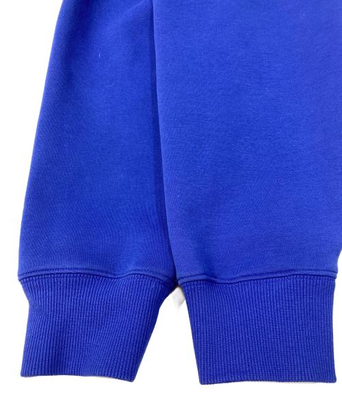 LACOSTE（ラコステ）LACOSTE (ラコステ) バイカラージップポケットスウェットフーディー ブルー サイズ:Mの古着・服飾アイテム